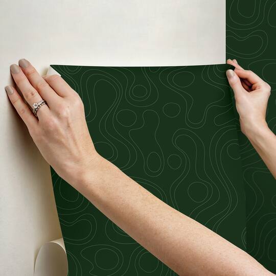 RoomMates Emily Rayna Lineation Peel & Stick Wallpaper